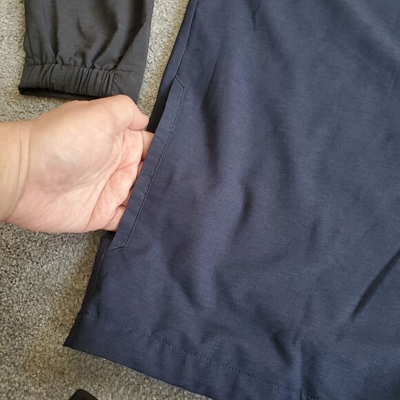 Travis Mathew Jacket Mens Extra Large Blue Windbreaker Golf Lightweight Hawaiian - Picture 7 of 13